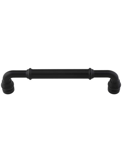 Brixton Cabinet Pull - 5 1/16 inch Center-to-Center in Flat Black.